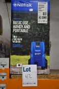 One boxed as new Nilfisk high pressure washer (Model: C 110.7).