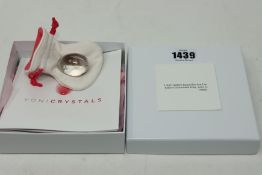 One as new Yoni Crystals Clear Quartz Yoni Undrilled Egg size S.