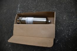 One boxed as new Spectrum Inox standard (SFH) stainless steel filter housing (SFH-SBR-1-10-1/2).
