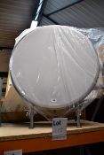 One boxed PLB - D80L 80cm LED round projecting light box.