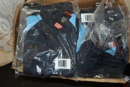 A box of Pro midlayer tops jumpers (Various sizes).