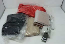 One women's as new Express Super High Waisted Linen-Blend Button Front Shorts size M (03015107). One