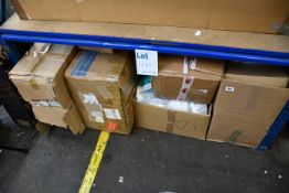 A quantity of face masks and related items.