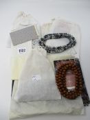One as new Sacred Surrogacy diary. One as new Sacred Affirmations set. Two as new Mala Beads