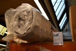 An as new rolled single mattress.