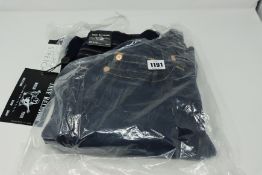 One men's as new True Religion Rocco relaxed skinny jeans size 32.