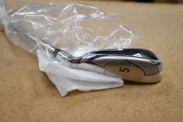 One as new Callaway X Hot 5 iron (Right handed).