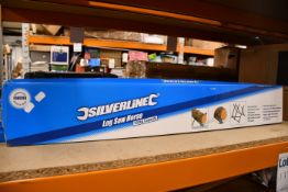 Four boxed as new Silverline Log Saw Horses 127998.