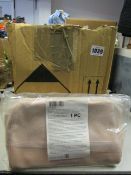 Nine as new Hugo Boss toiletry bags in pink.