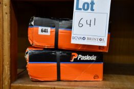 Two Paslode 141070 IM360 3.1 x 90mm Smooth Galv Plus nails (2200pack plus two fuel cells).