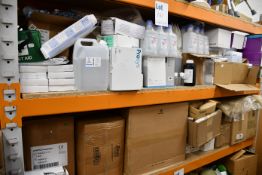 A quantity of miscellaneous medical related items.