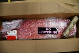 One unassembled Cactus Jack skateboard (Paisley deck, skate trucks, skate wheels and grip tape).