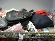 A large quantity of as new clothing and related items to include hoodies, socks and shoes.