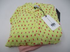 One as new Faithfull The Brand Sage floral-print crepe mini dress size M. One Faithfull The Brand