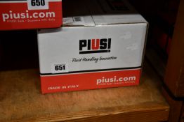 One boxed as new Piusi Carry diesel transfer pump (F00223260).