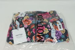 One as new Bella Sleeveless Ruffle One Piece Desert Floral Swimsuit size M (SW1872).