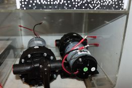 Two Elga Veolia recirculation water pumps.