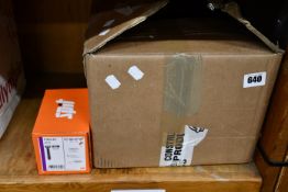 Nine boxes of 100 Spit Fixelec anchors 8X45 (565340) and a quantity of Spit (031220) high strength