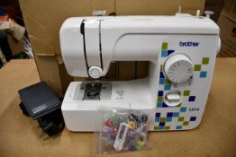 One pre-owned Brother LS14 Metal Chassis Sewing Machine.
