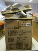 One as new Wallis Silver Cross Strap Textured Slider size 4. Two as new Wallis Silver Cross Strap