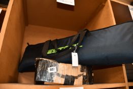 One pre-owned Festool BHC 18 basic hammer drill along with one FSK420 and FSK250 cross cutting guide