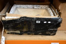 One marble wash basin.