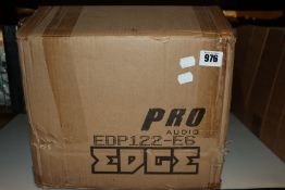 One boxed EDGE Car Audio EDP122-E6 12