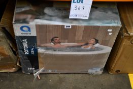 One boxed as new Avenli Rotorua Spa (Airjet inflatable outdoor four person hot-tub).