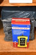 Ten boxed as new 12V Battery Pulse Chargers (FBC1205D).