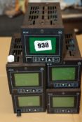 Five pre-owned P.M.A KS 94 PID Temperature Controllers (Sold for spares or repair).