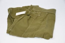 Three as new Anthropologie Khaki Green Crop pants size 6 (OB1161489). One as new Anthropologie Khaki