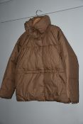 One as new Lindex dark dusty beige padded jacket size S (7996003).