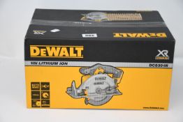 One boxed as new DeWalt DCS391 N-XJ cordless circular saw (18V Lithium Ion).