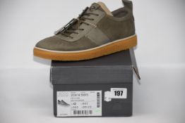 One as new Ecco Crepetray Mens dark clay/tarmac shoes size UK 8-8.5 (200414).