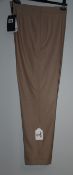 A pair of as new Marina Rinaldi Rapido 10 Beige high waist slim fit trousers (Size 20 RRP £209).