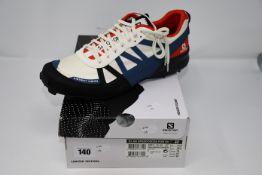 One as new Salomon S/Lab Speedcross For DV. Colour: vanilla ice/sargasso sea/racing red. Size UK