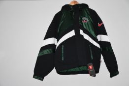 One as new Supreme X Nike Hooded Sport Jacket Green Size M.
