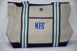 One as new Paravel Cabana tote colour: canvas/marlin.