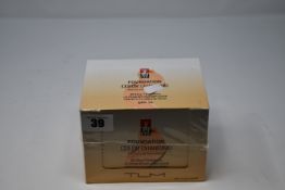 Twelve boxed as new TLM Colour Changing Foundation 30ml (TLM-F054B).