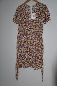 One as new Faithfull The Brand Rafhaela Dress Lumina Floral Print size M.