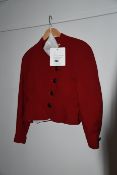 One Christian Dior red blazer size 8.