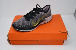A pair of as new Nike Zoom Pegasus Turbo 2 women's trainers (UK 8) (Damage to box).