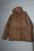One as new Lindex dark dusty beige padded jacket size S (7996003).