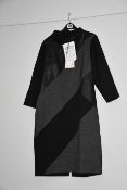 An as new James Lakeland cowl neck panel dress in black (Size 18 - RRP £175).