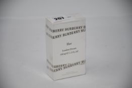 One boxed as new Burberry Her London Dream eau de parfum (100ml).