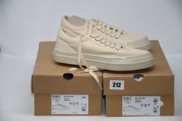 One as new Stepney Workers Club Dellow Canvas Rawe Cru size UK 6. One as new Stepney Workers Club