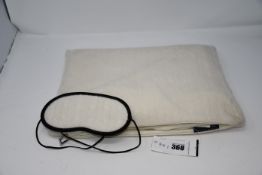 An as new Ralph Lauren cable Cashmere cream travel set.