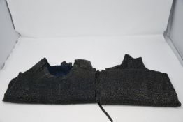 An as new Wyse of London V neck foil sparkle Jumper (Size 1) and matching drawstring bottoms (Size