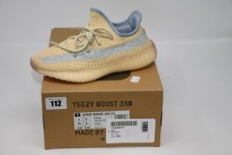 A pair of as new Adidas Yeezy Boost 350 V2 trainers (UK 3.5).