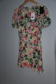 One as new Faithful The Brand Sidonie floral-print crepe mini dress size S.